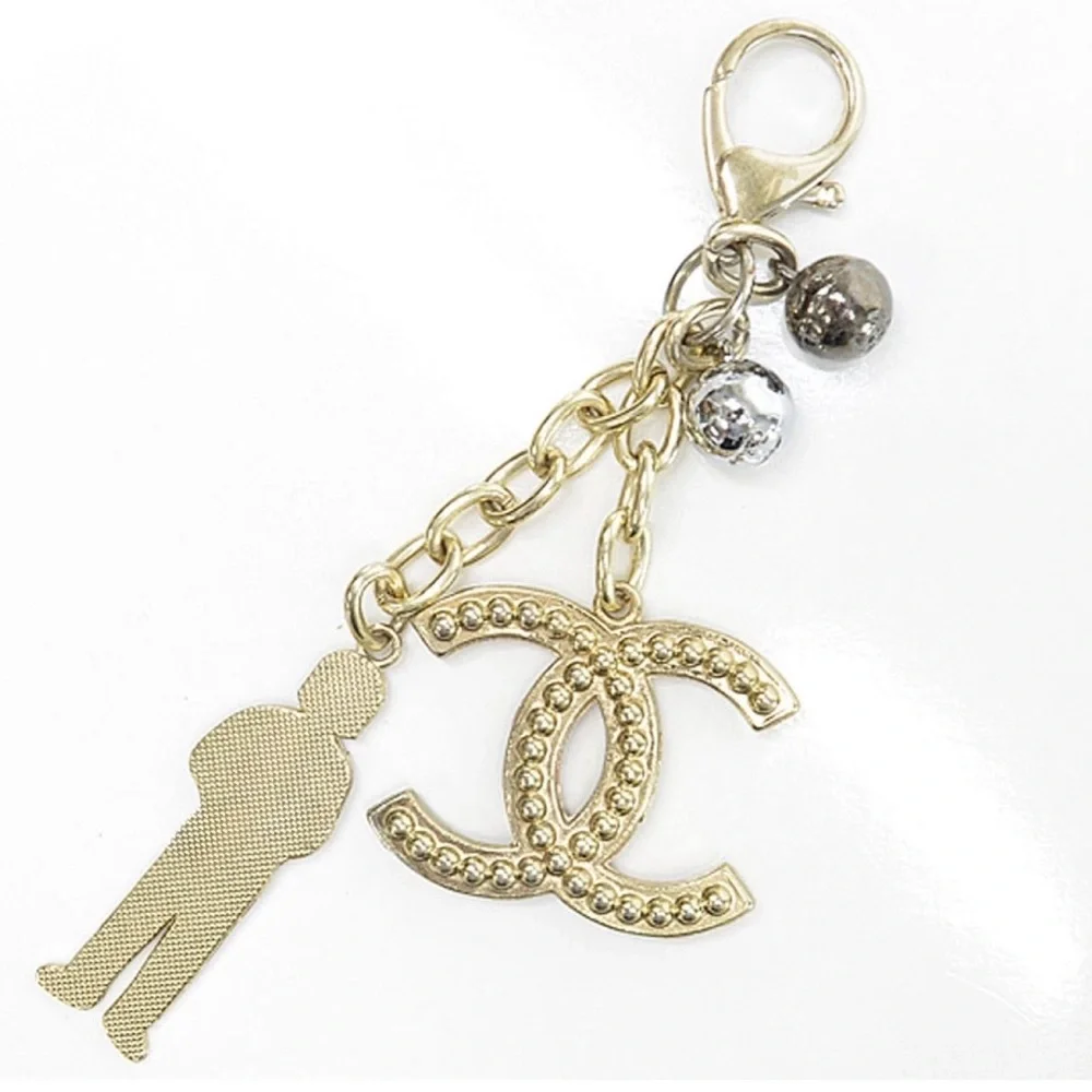 CHANEL 2010 Cruise Venice Bag Boy Cocomark Doll Charm from Keychain 3” 🦄